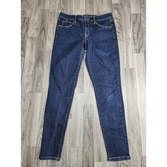 (3/$35) Mossimo Jegging Jeans Womens 8 / 29 R Blue Mid Rise Power Stretch Denim - Picture 1 of 11